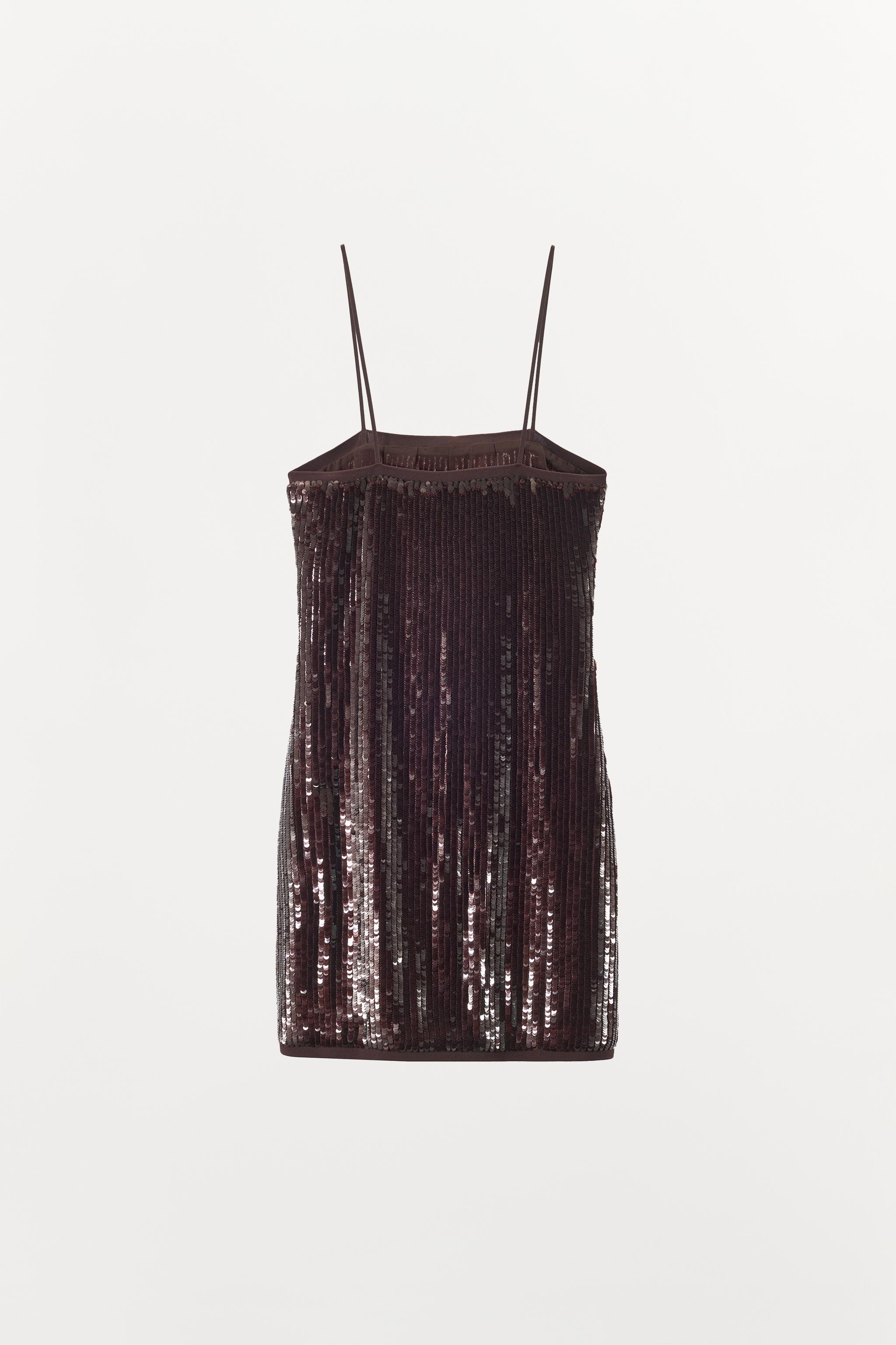 SHORT SEQUIN DRESS